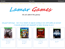 Tablet Screenshot of lamargames.nl